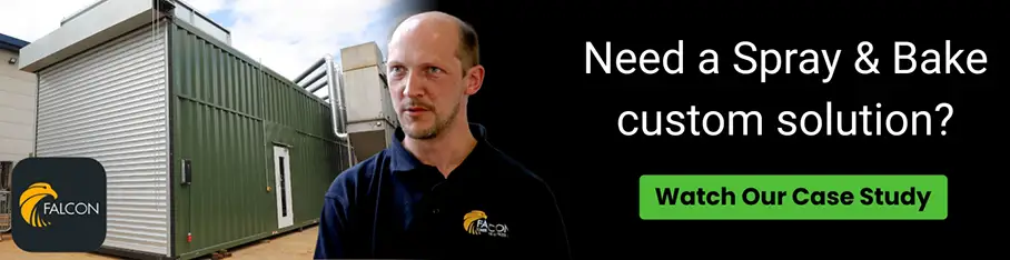 Falcon Tower Cranes cuts turnaround times with SurfacePrep’s containerised Spray & Bake solution Falcon Tower Cranes Case Study