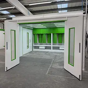 Wet turn-key paint systems