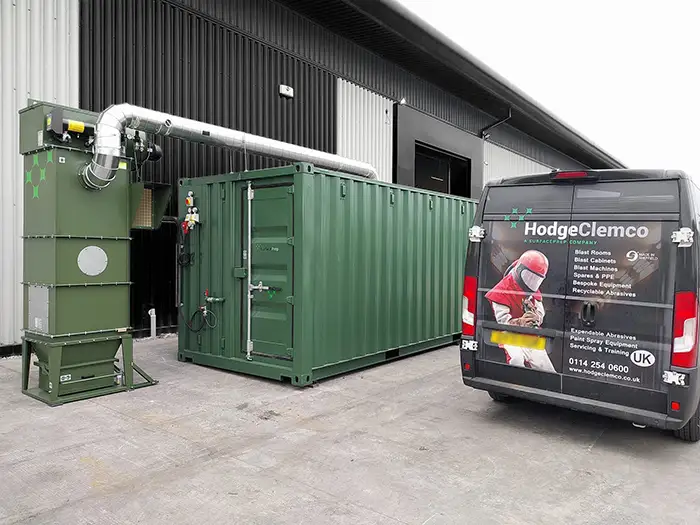 containerised blast room