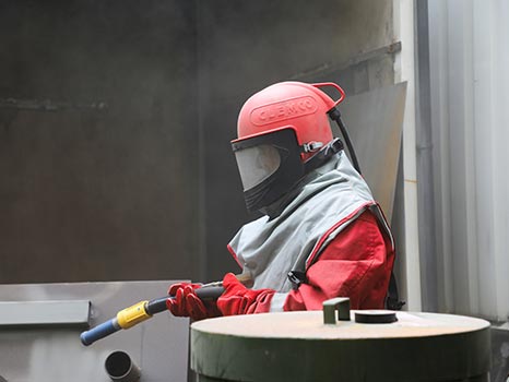 Blasting PPE suit